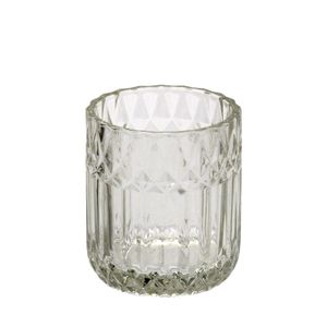 Porta Escova 400mL Transparente - Espressione