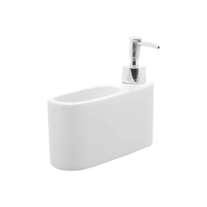 Porta Detergente e Esponja Branco - Lyor