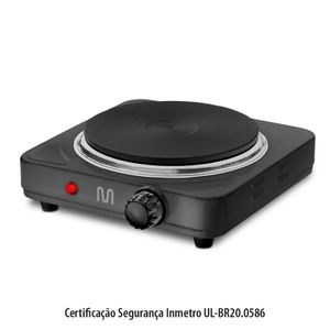 Fogão Elétrico Portátil Easy Cook 1000w Preto - Multi