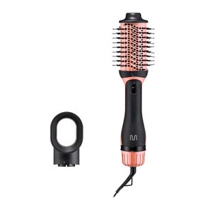 Escova Secadora 2 em 1 Compacta Preta Bivolt 1200w - Multi