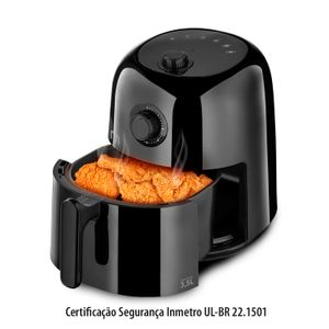 Fritadeira Elétrica Air Fryer 1350w 3,5l Preta - Multi