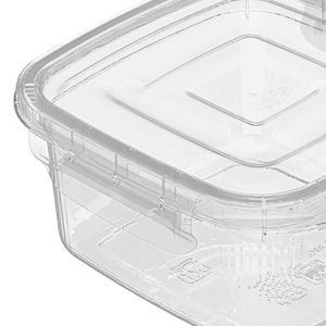 Pote Quadrado com Travas 370mL - Nitron