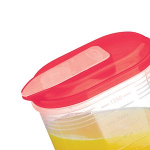 Jarra com Tampa 1,4l Flip Vermelha - Nitron
