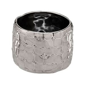 Cachepot para Vaso 13cm Prata - Espressione