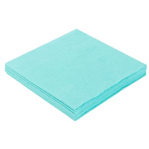 Guardanapo de Papel Folha Dupla 20 Unidades 25cm Verde Água - Silver Plastic
