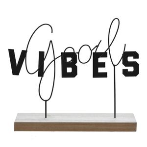 Enfeite Palavra Good Vibes - Espressione