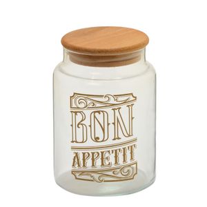 Pote de Mantimentos 900mL Transparente - Espressione