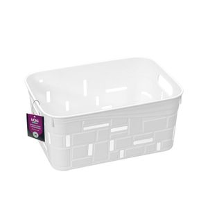 Organizador para Lavanderia 4,8l Branco - Ordene