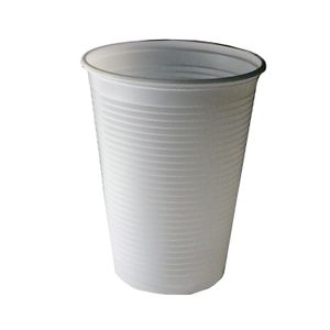 Copo Descartável 400mL 50 Unidades Branco - Bello Festas