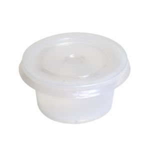 Copo com Tampa Descartável 30mL 20 Unidades Transparente - Bello Festas