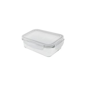 Pote Hermético Retangular 570mL Transparente - Oikos