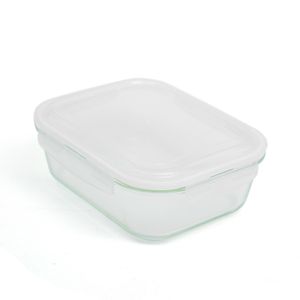 Pote Hermético Retangular 2,26l Transparente - Oikos