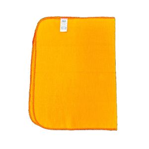 Flanela Pano de Limpeza 38x58cm Laranja - Cca Textil
