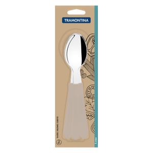 Conjunto de Colher De Mesa Leme 3 Peças Cinza - Tramontina