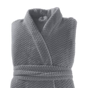 Roupão Plush Tweed P Ardósia - Hedrons