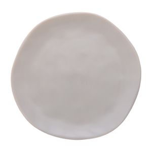 Prato Raso Organic de Cerâmica 26cm Gelo - Copa&cia