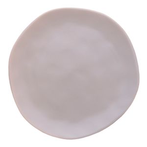 Prato de Sobremesa Organic De Cerâmica 20cm Gelo - Copa&cia