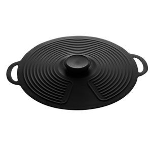 Tampa de Silicone para Panela 33x27cm Preta - Lyor