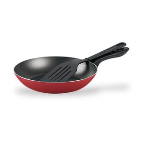 Frigideira Chilli Antiaderente com Espátula 22cm Cereja - Brinox