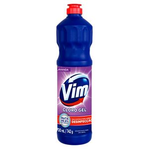 Desinfetante de Cloro em Gel Lavanda 700mL - Vim