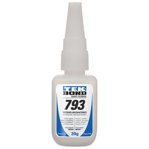Cola Instantânea 793 para Reparo Multiuso com Bico 20g - Tekbond