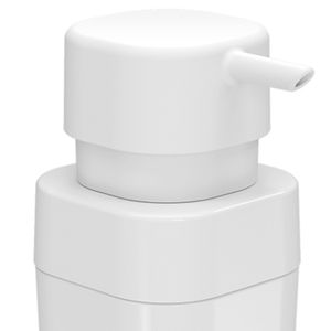 Porta Sabonete Líquido Splash Branco - Coza