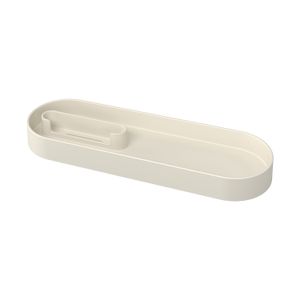 Bandeja para Banheiro com Porta Celular Cinza Claro - Coza