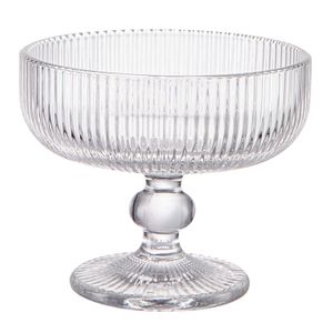 Taça de Sobremesa Graffiato 310mL Transparente - Hauskraft