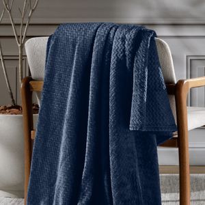 Cobertor Plush Tweed Mariner Casal - Hedrons