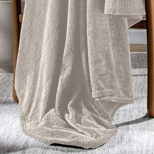 Cobertor Plush Tweed Chiffon Casal - Hedrons