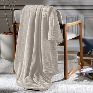 Cobertor Plush Tweed Chiffon Casal - Hedrons