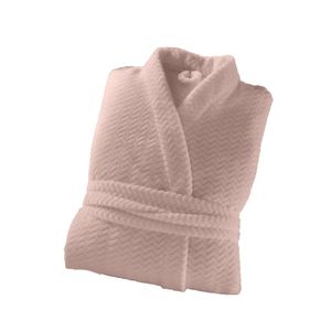 Roupão Plush Tweed G Rosa Tule - Hedrons