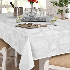 Toalha de Mesa Retangular Il Calem 1,60x3m Branca - Branyl