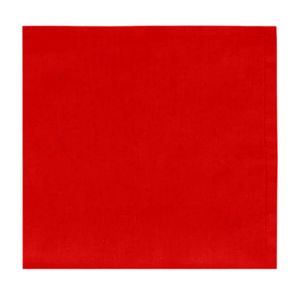 Kit 4 Guardanapos de Tecido 45x45cm Home Vermelho - Copa & Cia