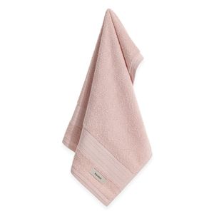 Toalha de Rosto Empire De Algodão Rosa Suave - Karsten