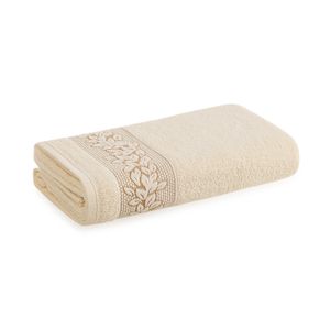 Toalha de Rosto Provence Bege com Ouro - Karsten