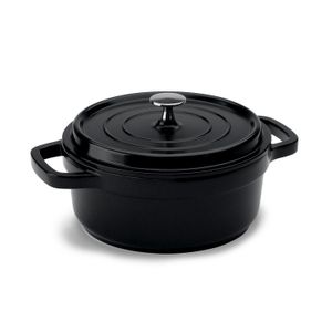 Caçarola Antiaderente 21,3cm 2,4l Preta - Hercules