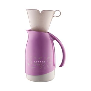 Conjunto de Garrafa Térmica 700mL com Filtro 102 Roxa - Sanremo