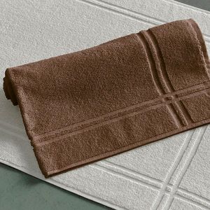 Toalha de Piso 100 Algodão Metrópole Taupe - Karsten