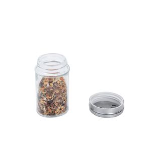 Porta Tempero com Tampa Giratória de Inox 90mL - Mozcada