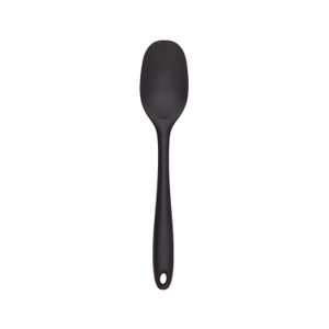 Espátula de Silicone Redonda 28cm Preta - Mozcada
