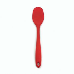 Espátula de Silicone Redonda 28cm Vermelha - Mozcada