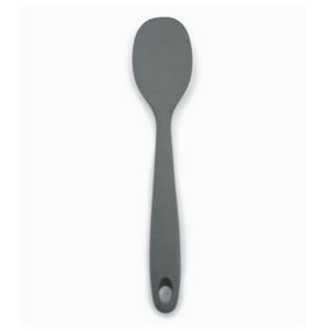 Espátula de Silicone Redonda 28cm Cinza - Mozcada