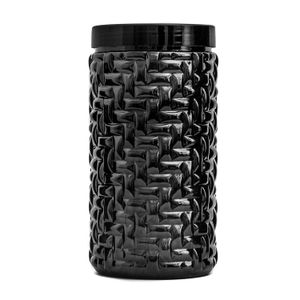 Pote com Tampa Mosaico 2l Preto - Bl Ud