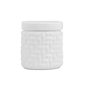 Pote com Tampa Mosaico 1l Branco - Bl Ud
