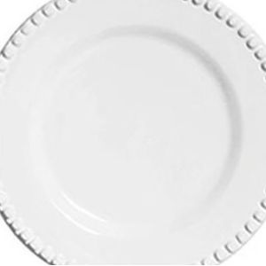 Prato de Bolinha Branco