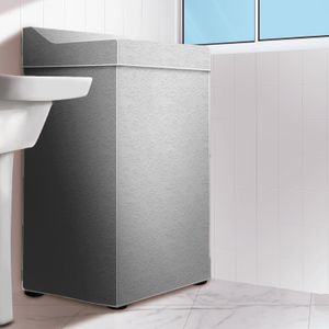 Capa para Máquina de Lavar Korino 91x69cm Cinza - Plast Leo