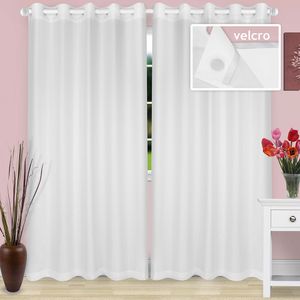 Cortina Blackout Lava Fácil 2,7x2,4m Branca - Marka Textil