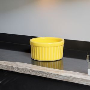 Ramequim de Cerâmica 100mL Amarelo Lima - Scalla