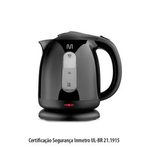 Chaleira Elétrica 1,7l Preta - Multi